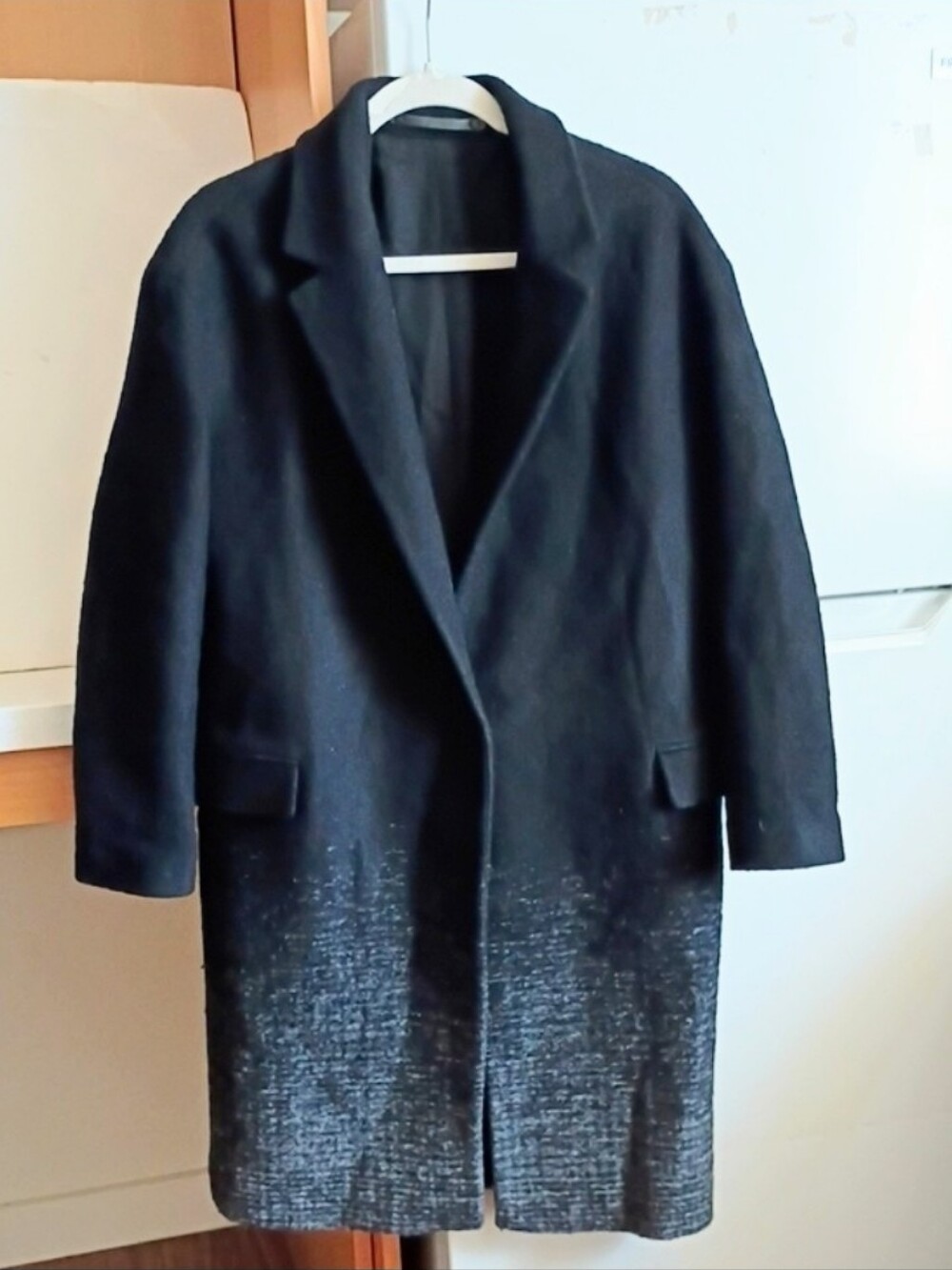 All Saints Coat Jacket 1 Button Closure sz S